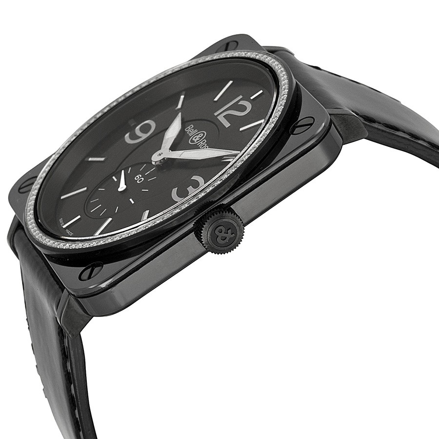 IMG_9085 Bell & Ross BRS-BLKD-CER-PHT Aviation Unisex Quartz Black Ceramic Replica 2