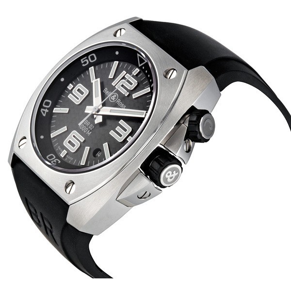 IMG_9085 Bell & Ross BR02-ST-FIB Marine Mens Automatic Stainless Steel Replica 2