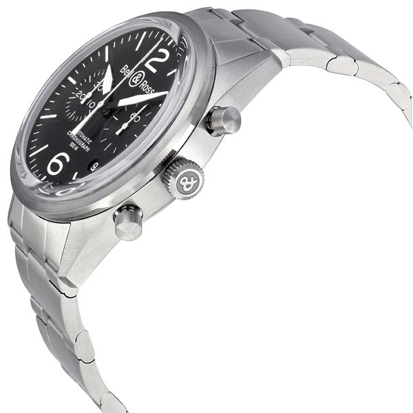 IMG_9085 Bell & Ross BR126-ORIG-BLK-SS Vintage Mens Automatic Stainless Steel Replica 2
