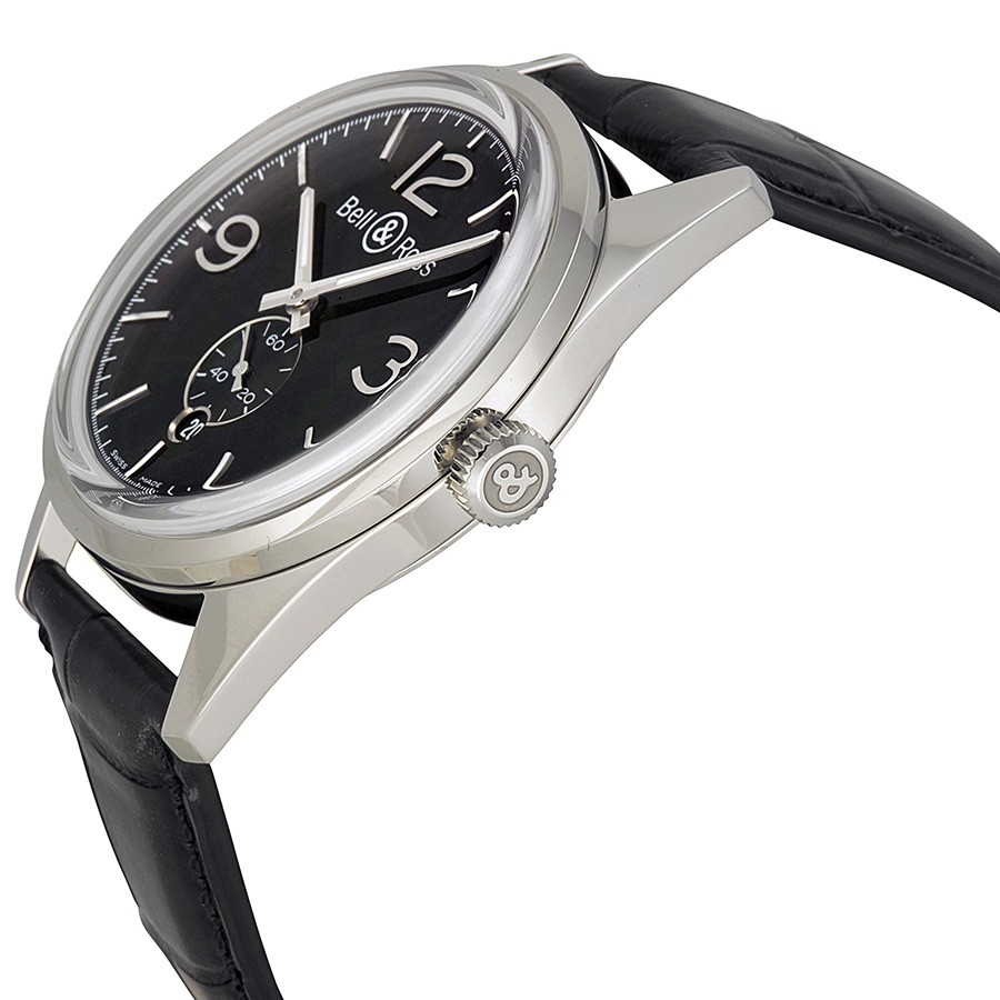 IMG_9085 Bell & Ross BRG123-BL-ST-SCR Vintage Mens Automatic Stainless Steel Replica 2