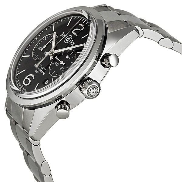 IMG_9085 Bell & Ross BRG126-BL-ST/SST Vintage Mens Automatic Stainless Steel Replica 2