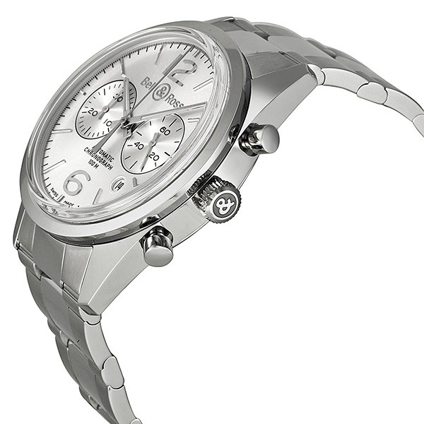 IMG_9085 Bell & Ross BRG126-WH-ST/SST Vintage Mens Automatic Stainless Steel Replica 2