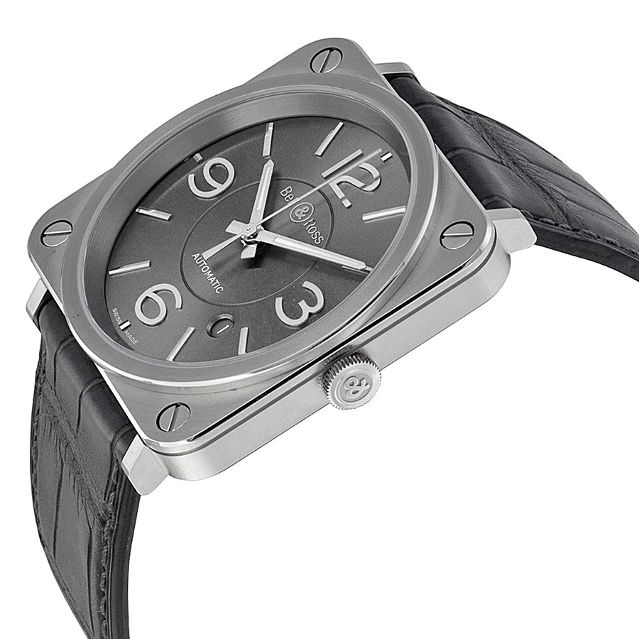 IMG_9085 Bell & Ross BRS92-RU-ST/SCR Vintage Mens Hand Wind Stainless Steel Replica 2