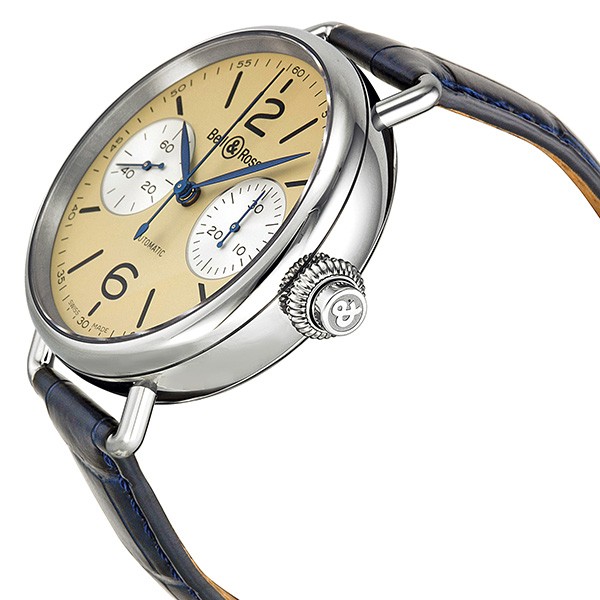 IMG_9085 Bell & Ross BRWW1-MONO-IVO/S Vintage Mens Automatic Stainless Steel Replica 2