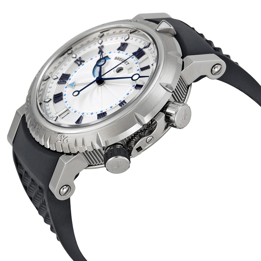 IMG_9085 Breguet 5847BB/12/5ZV Marine Mens Automatic 18kt White Gold Replica 2