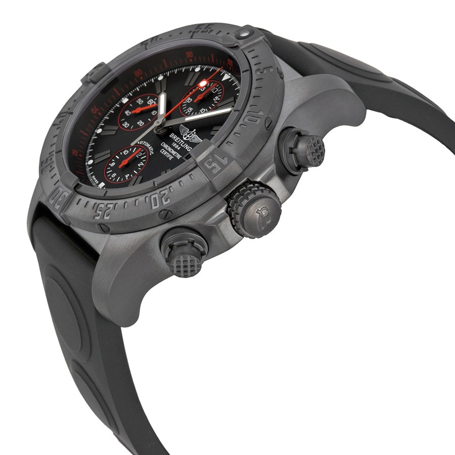 IMG_9085 Breitling M133802C-BC73BKRD Avenger Mens Automatic Black PVD Stainless Steel Replica 2
