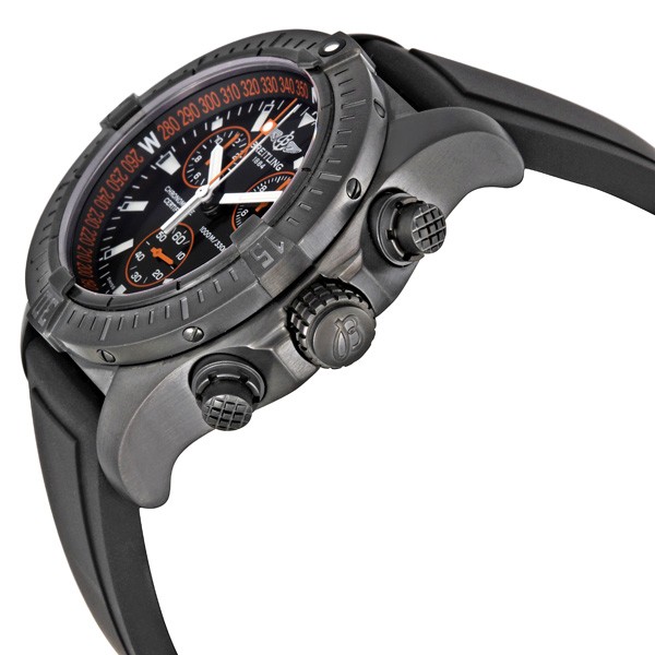 IMG_9085 Breitling M73390T2/BA88BKPD Avenger Mens Quartz Black Ion-plated Stainless Steel Replica 2