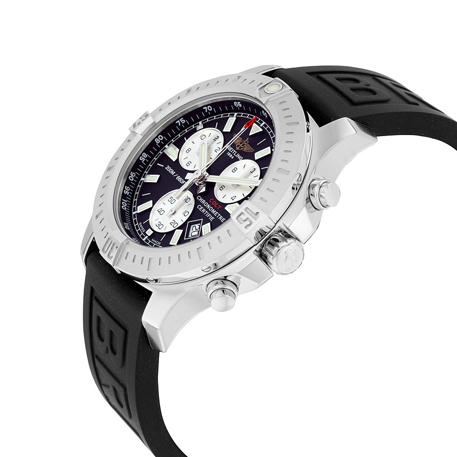 IMG_9085 Breitling A7338811-BD43BKPT3 Colt Mens Quartz Stainless Steel Replica 2