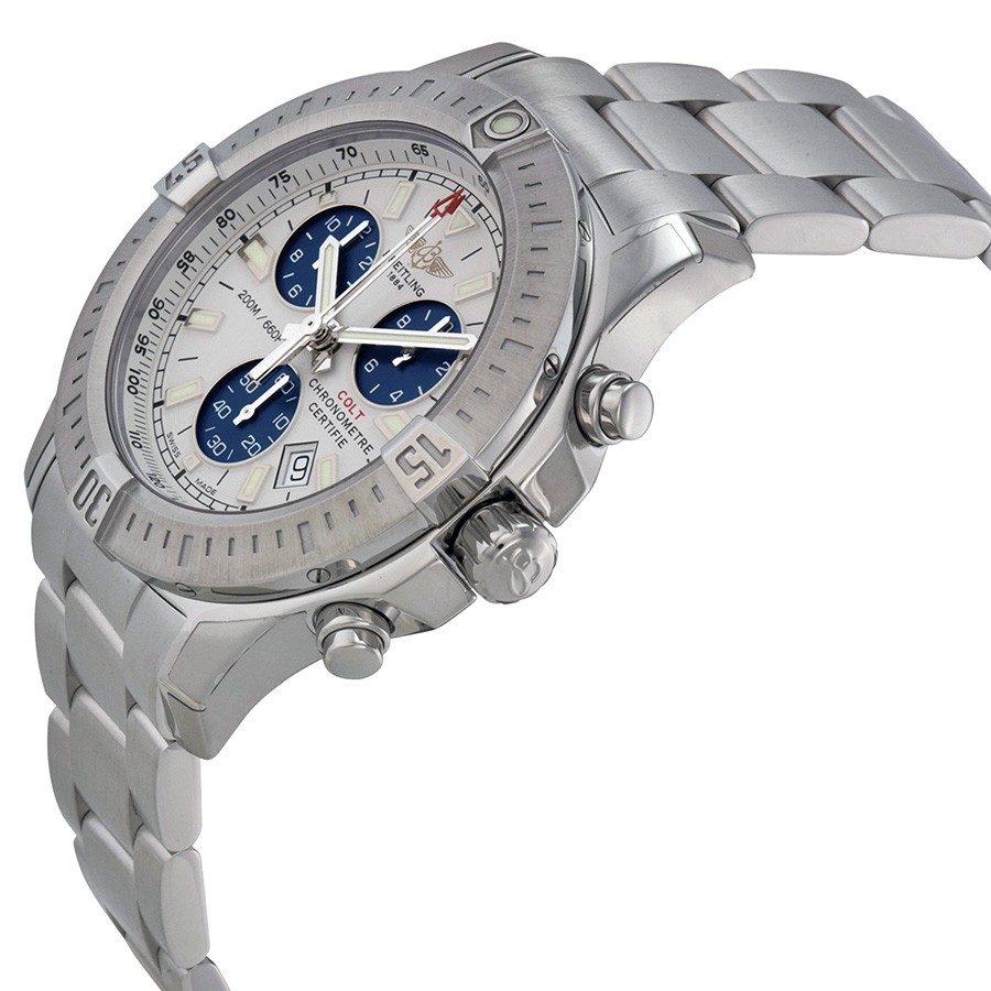 IMG_9085 Breitling A7338811/G790SS Colt Mens Quartz Stainless Steel Replica 2