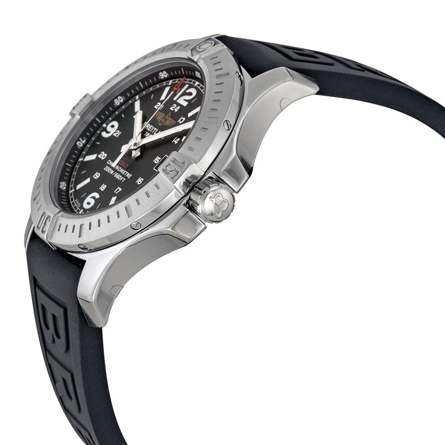 IMG_9085 Breitling A7438811-BD45BKPD3 Colt Mens Quartz Stainless Steel Replica 2