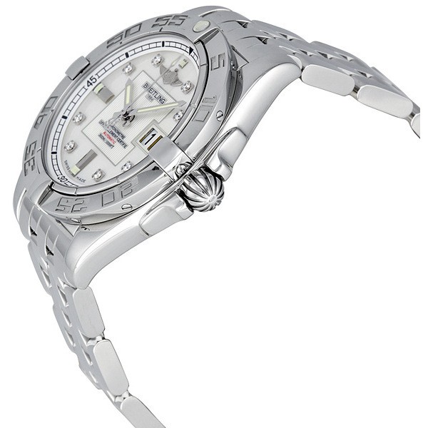IMG_9085 Breitling A49350L2-A702SS Galactic Mens Automatic Stainless Steel Replica 2