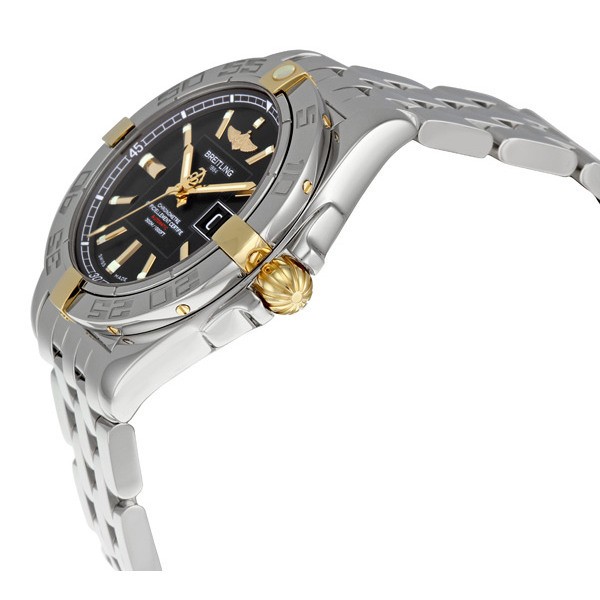 IMG_9085 Breitling B49350L2/BA08 Galactic Mens Automatic Two Tone Stainless Steel and 18 kt Yellow Gold Replica 2