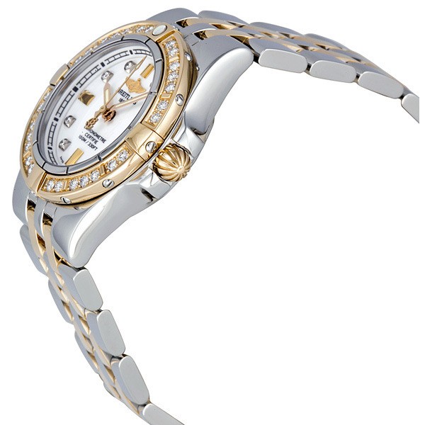 IMG_9085 Breitling C71340LA-A715TT Galactic Ladies Quartz Stainless Steel and Gold Replica 2