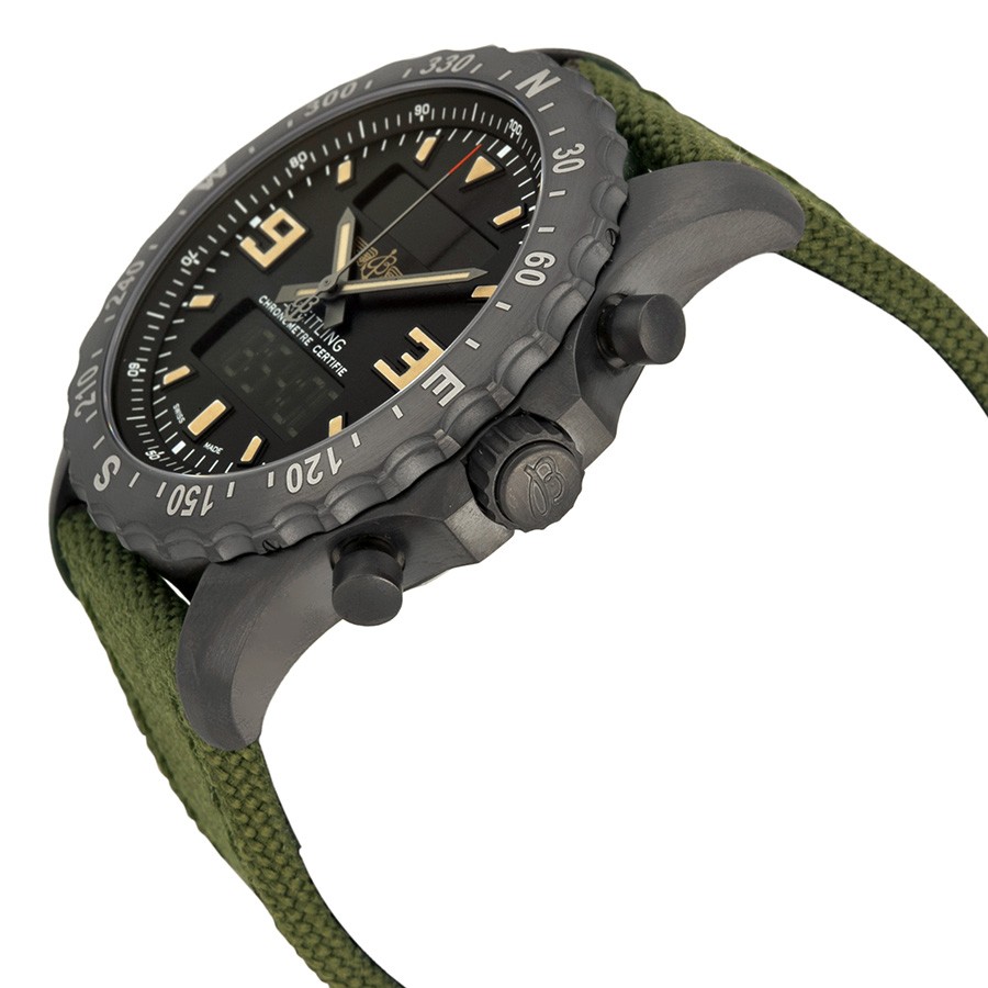 IMG_9085 Breitling M7836622-BD39GCVT Mens Quartz Black Carbon-based Stainless Steel Replica 2