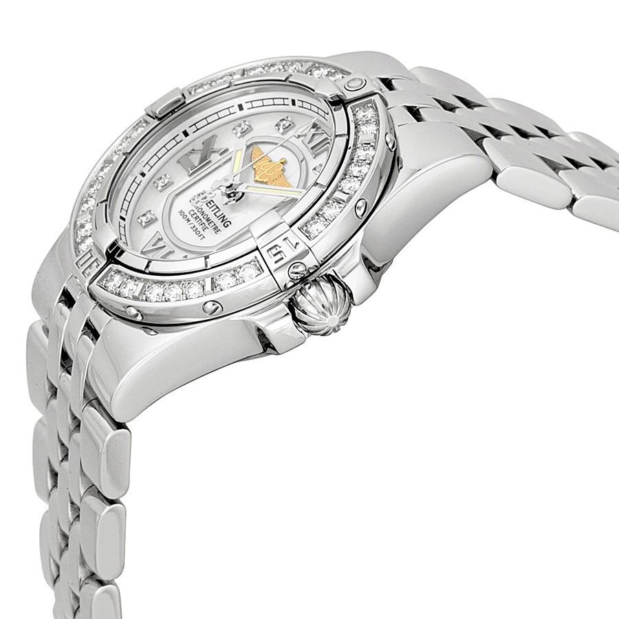 IMG_9085 Breitling A7134053/A679SS Starliner Ladies Quartz Stainless Steel Replica 2