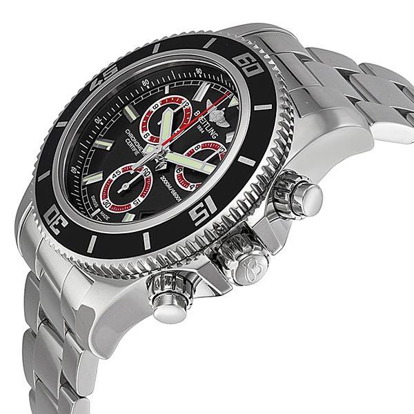 IMG_9085 Breitling A73310A8/BB72 - 160A Superocean Mens Quartz Stainless Steel Replica 2