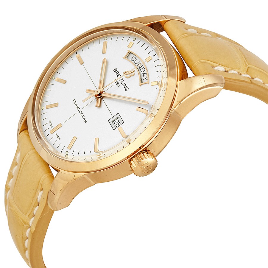 IMG_9085 Breitling R4531012/G752 Transocean Mens Automatic 18kt Rose Gold Replica 2