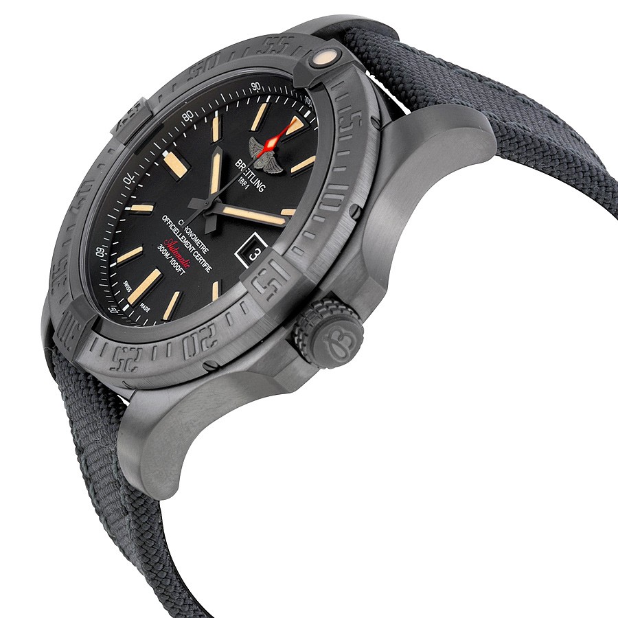 IMG_9085 Breitling V1731010-BD12GCVT Mens Automatic Black Titanium Replica 2