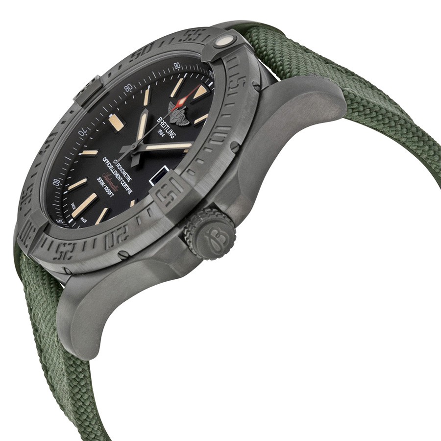 IMG_9085 Breitling V1731010-BD12GRFT Mens Automatic Black Titanium Replica 2