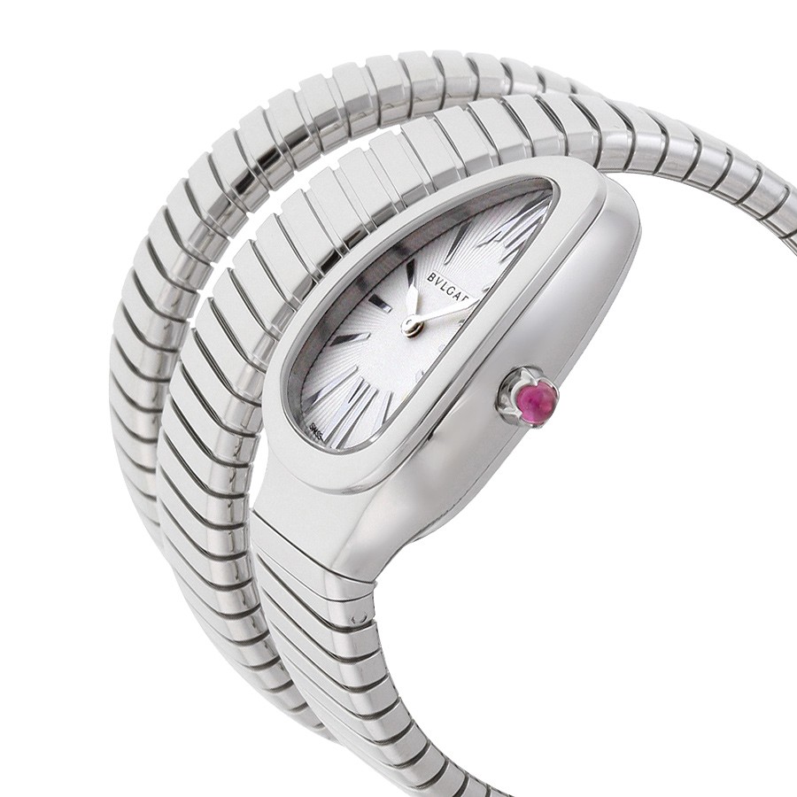 IMG_9085 Bvlgari 101911 Ladies Quartz Stainless Steel Replica 2