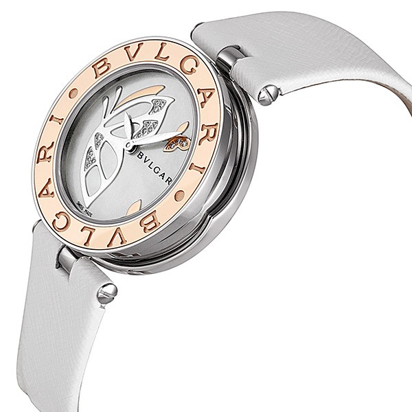 IMG_9085 Bvlgari 1346 B.Zero1 Ladies Quartz Pink Gold and Stainless Steel Replica 2