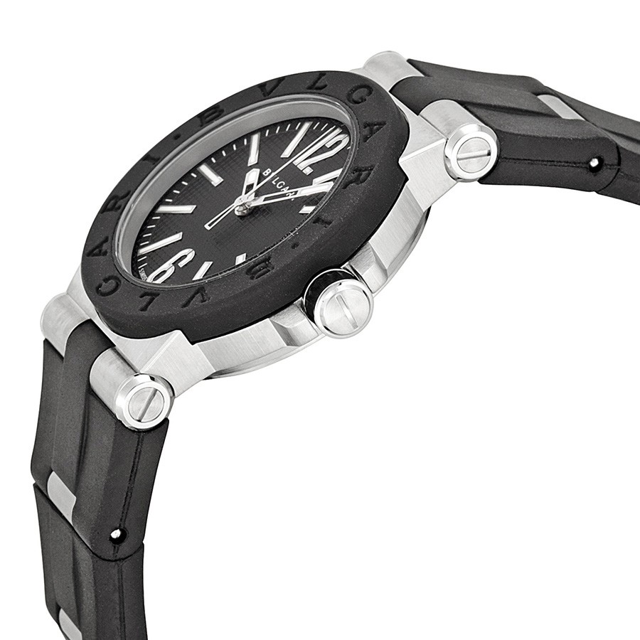 IMG_9085 Bvlgari 101607 Diagono Ladies Quartz Stainless Steel Replica 2