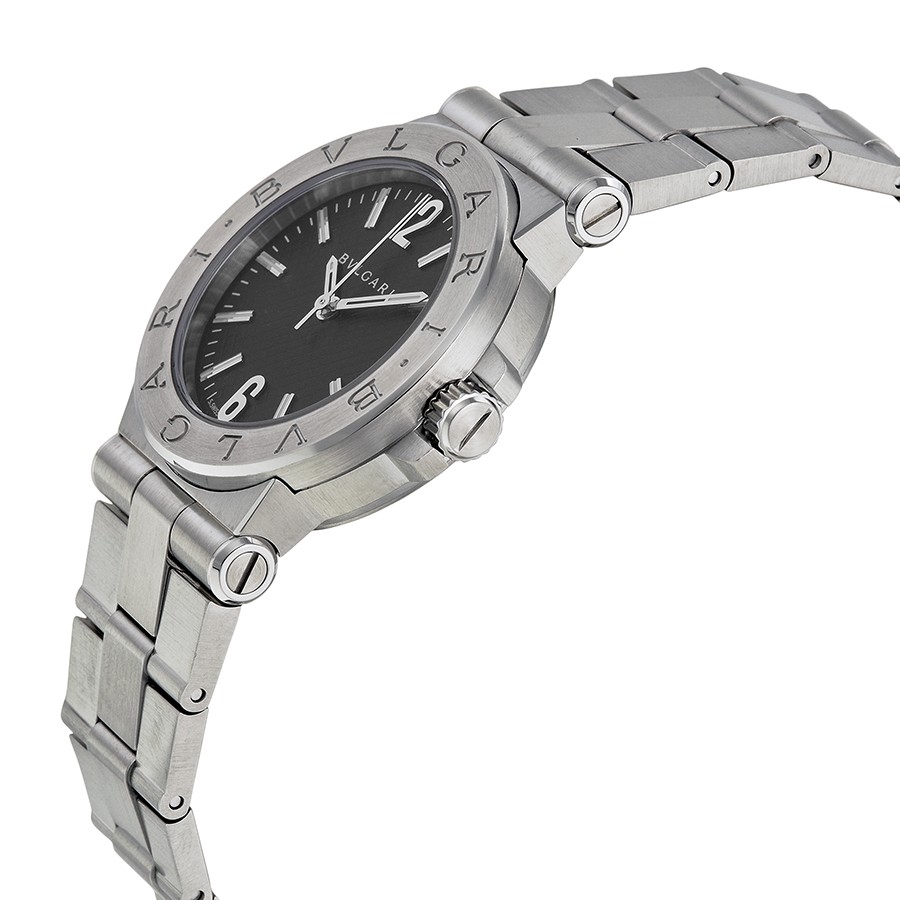 IMG_9085 Bvlgari DG29BSSD Diagono Ladies Quartz Stainless Steel Replica 2