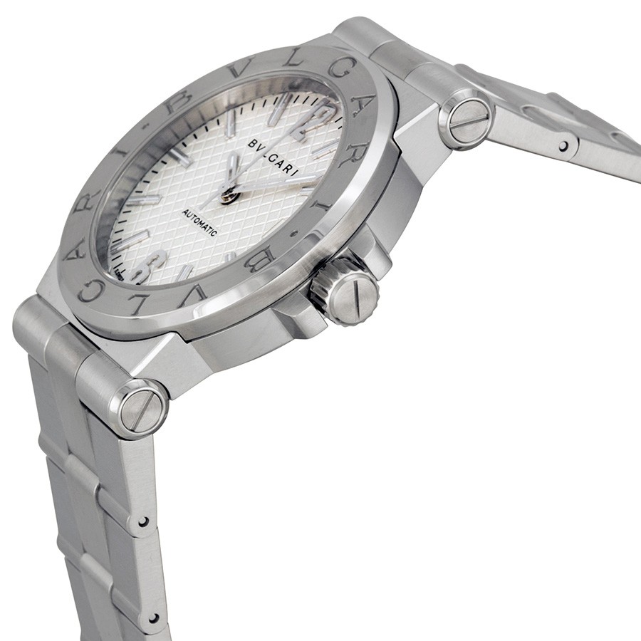 IMG_9085 Bvlgari DG35C6SSD Diagono Mens Automatic Stainless Steel Replica 2
