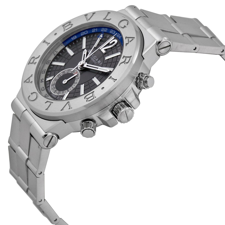 IMG_9085 Bvlgari DG40C14SSDGMT Diagono Mens Automatic Stainless Steel Replica 2