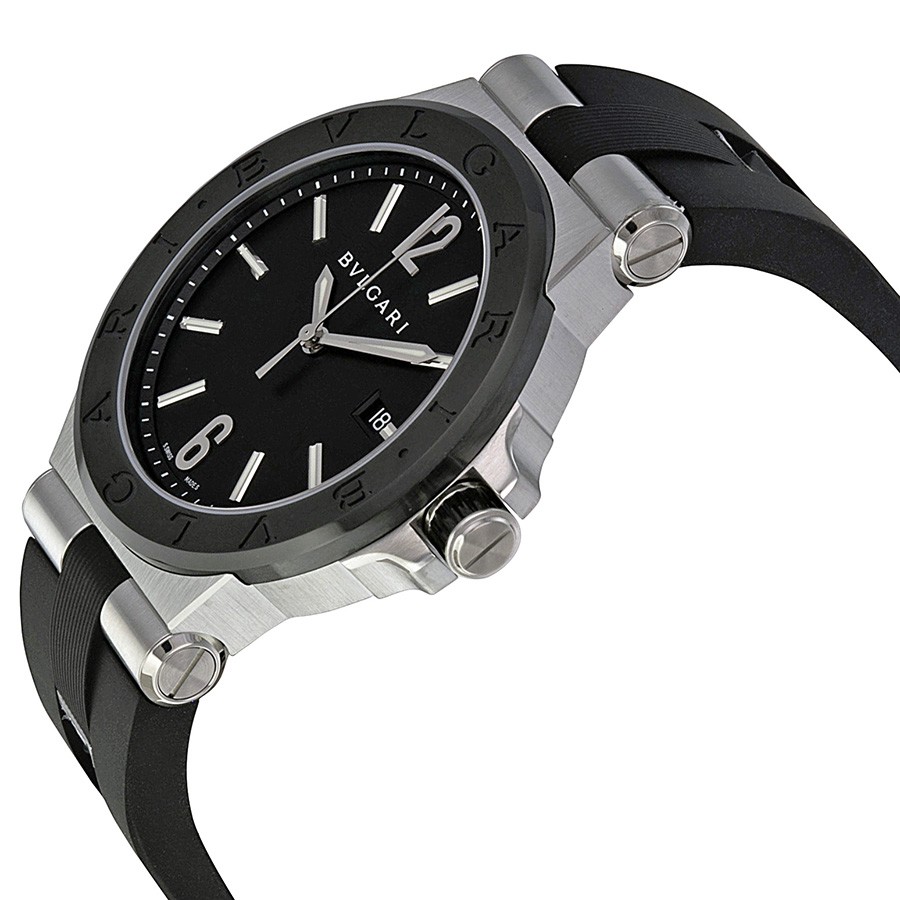 IMG_9085 Bvlgari DG42BSCVD Diagono Mens Automatic Stainless Steel Replica 2