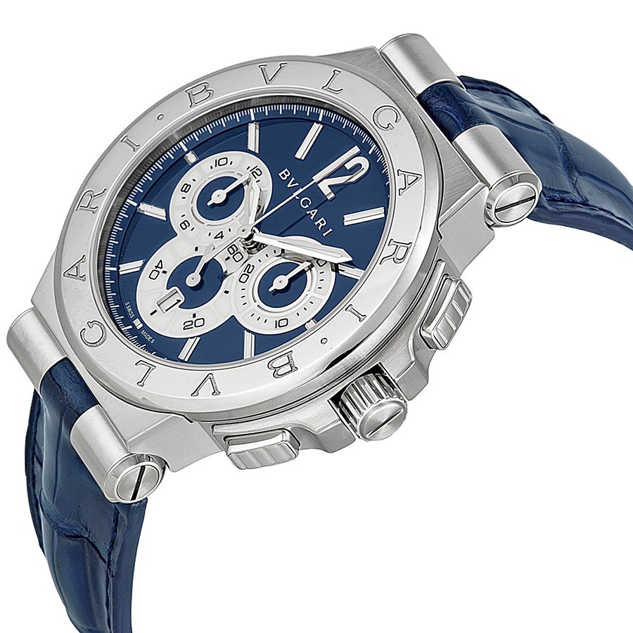 IMG_9085 Bvlgari DG42C3SLDCH Diagono Mens Automatic Stainless Steel Replica 2