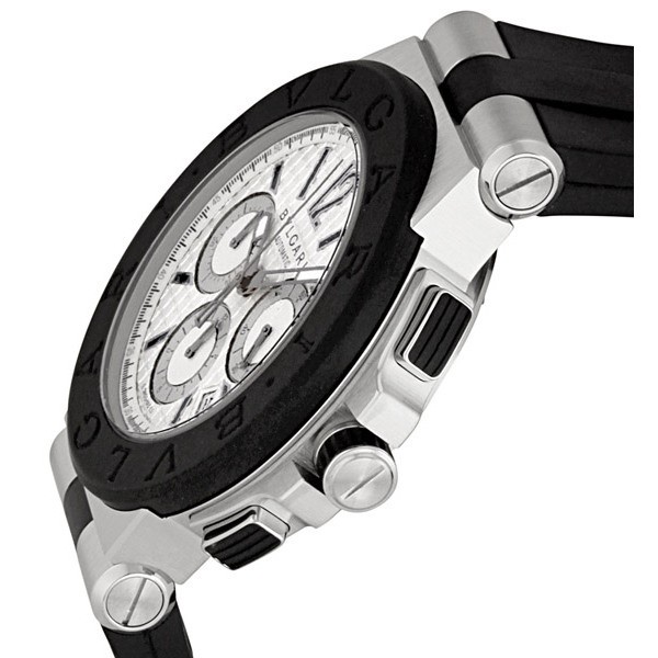 IMG_9085 Bvlgari DG42C6SVDCH Diagono Mens Automatic Stainless Steel Replica 2