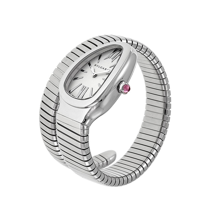 IMG_9085 Bvlgari 101817 Serpenti Ladies Quartz Stainless Steel Replica 2