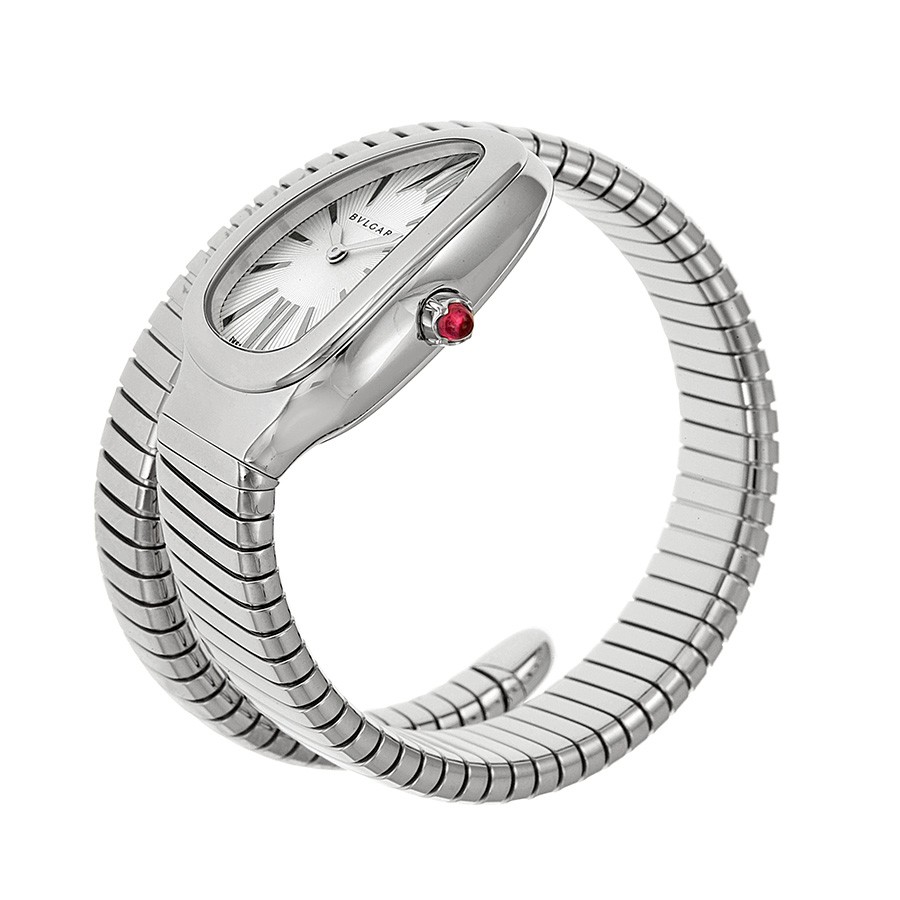 IMG_9085 Bvlgari 101828 Serpenti Ladies Quartz Stainless Steel Replica 2