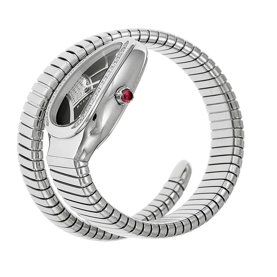 IMG_9085 Bvlgari SP35BD1SDS.1T Serpenti Ladies Quartz Stainless Steel Replica 2