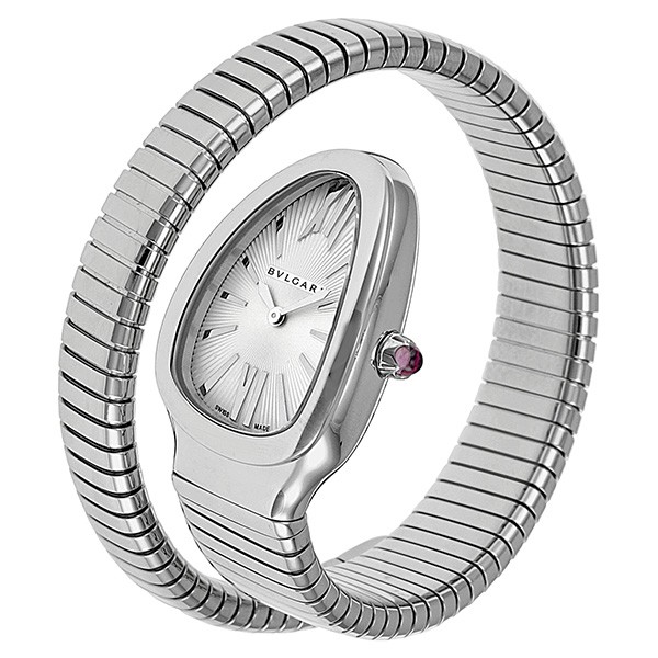 IMG_9085 Bvlgari SP35C6SS-1T-L Serpenti Ladies Quartz Stainless Steel Replica 2