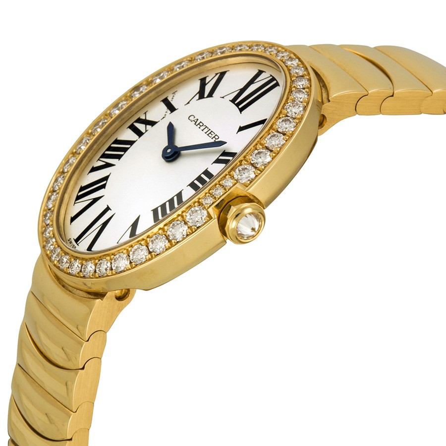 IMG_9085 Cartier WB520019 Baignoire Ladies Quartz 18kt Yellow Gold Replica 2