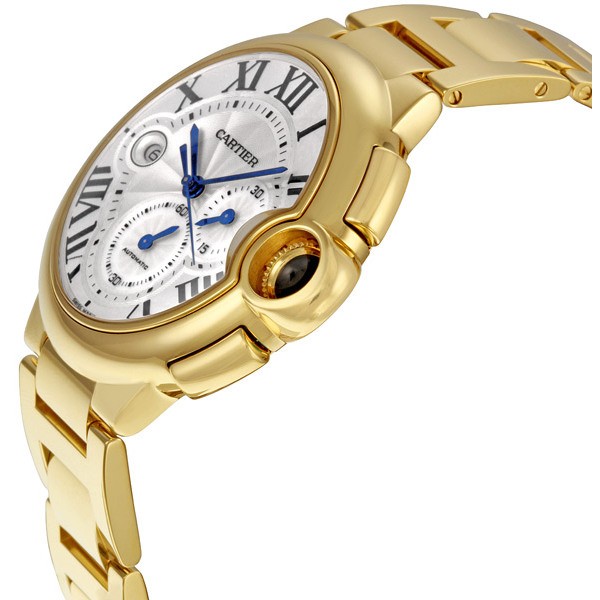 IMG_9085 Cartier W6920008 Ballon Bleu de Cartier Mens Automatic 18kt Yellow Gold Replica 2