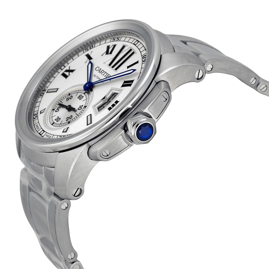 IMG_9085 Cartier W7100015 Calibre de Cartier Mens Automatic Stainless Steel Replica 2