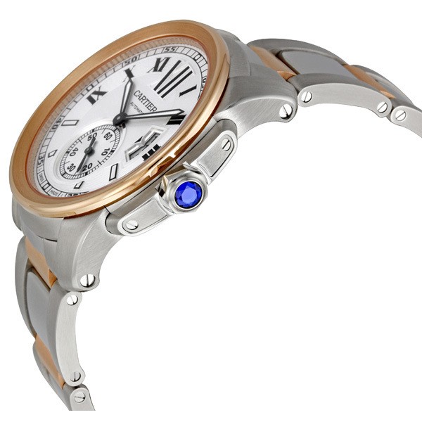 IMG_9085 Cartier W7100036 Calibre de Cartier Mens Automatic Stainless Steel Replica 2