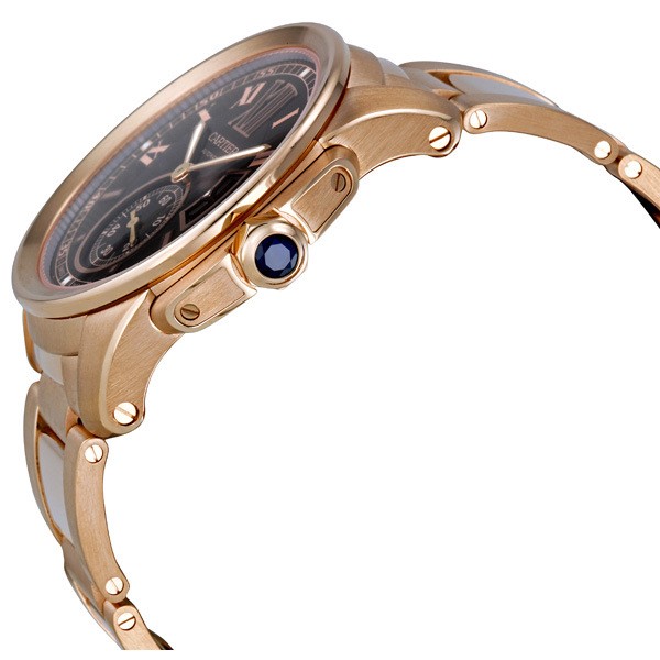Cartier W7100040 Calibre de Cartier Mens Automatic 18kt Rose Gold Replica 2