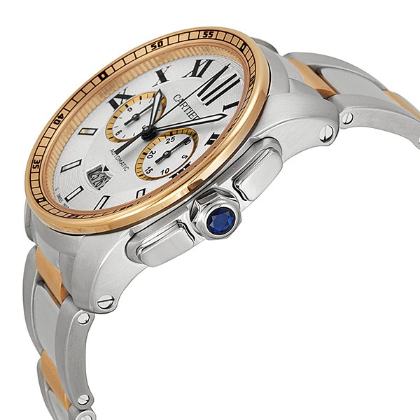 IMG_9085 Cartier W7100042 Calibre de Cartier Mens Automatic Stainless Steel Replica 2