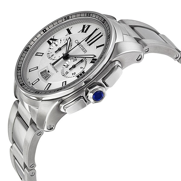 IMG_9085 Cartier W7100045 Calibre de Cartier Mens Automatic Stainless Steel Replica 2