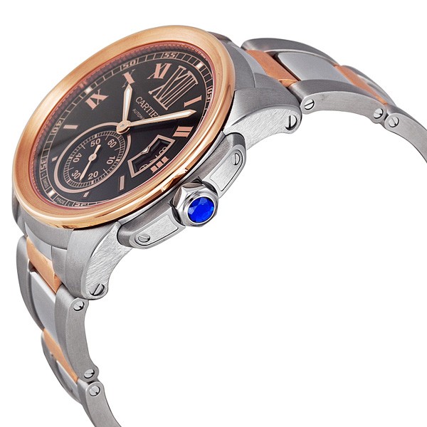 IMG_9085 Cartier W7100050 Calibre de Cartier Mens Hand Wind Stainless Steel Replica 2