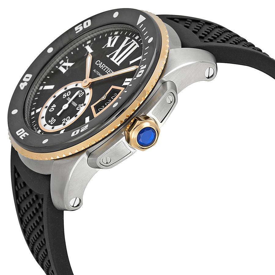 IMG_9085 Cartier W7100055 Calibre de Cartier Mens Automatic Swiss Stainless Steel Replica 2