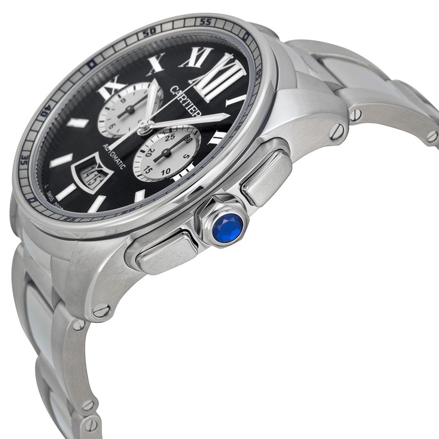 IMG_9085 Cartier W7100061 Calibre de Cartier Mens Automatic Stainless Steel Replica 2