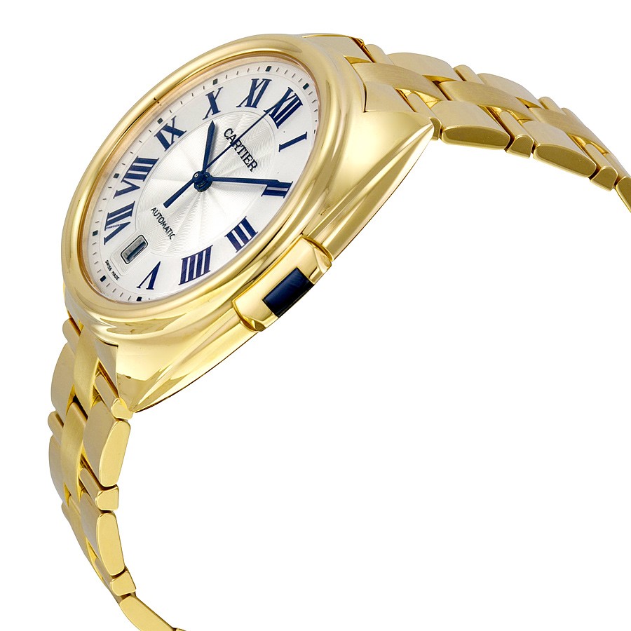 Cartier WGCL0003 Cle Mens Automatic 18kt Yellow Gold Replica 2