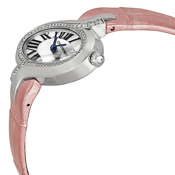 IMG_9085 Cartier WG800014 Delices de Cartier Ladies Quartz 18kt White Gold and Diamonds Replica 2