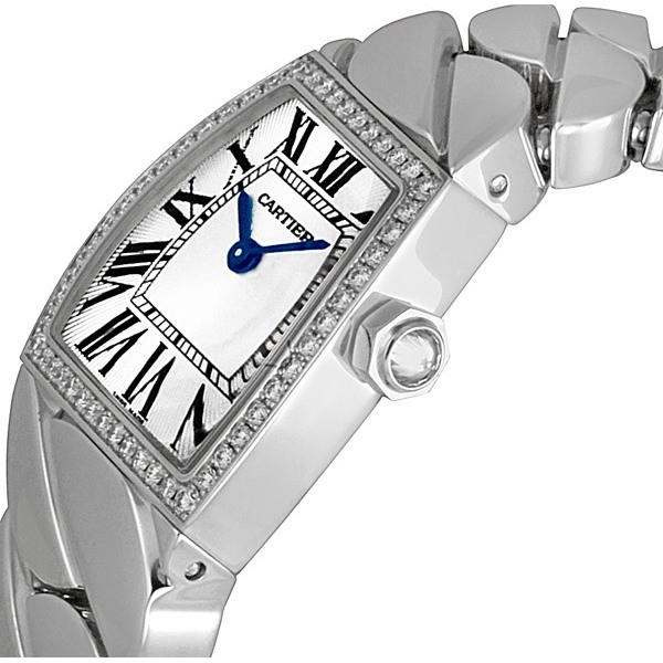 IMG_9085 Cartier WE60039G La Dona de Cartier Ladies Quartz 18kt White Gold Replica 2