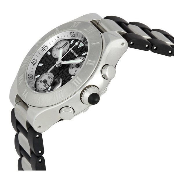 IMG_9085 Cartier W10198U2 Must 21 Ladies Quartz Stainless Steel Replica 2
